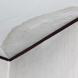 water stain on ceiling