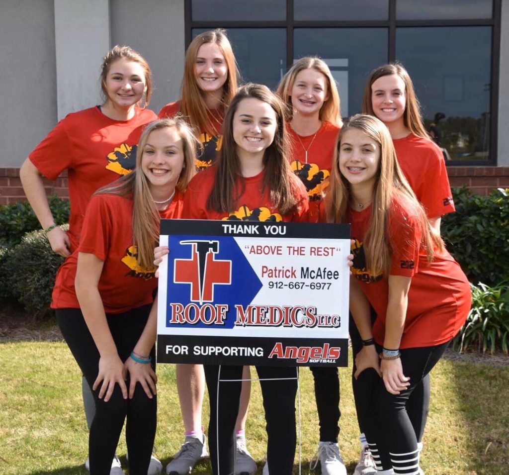 Local roofing company giving back