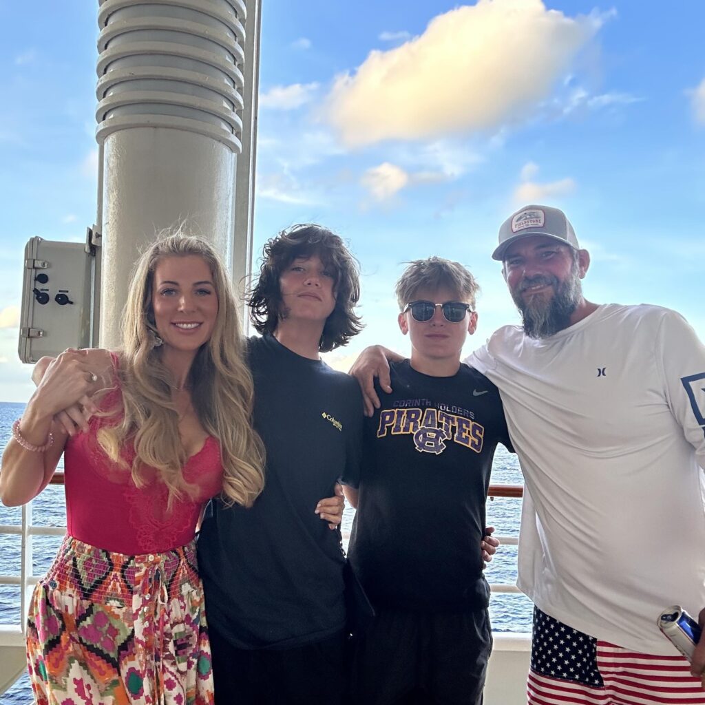 Owner of Roof Medics Roofing LLC and family