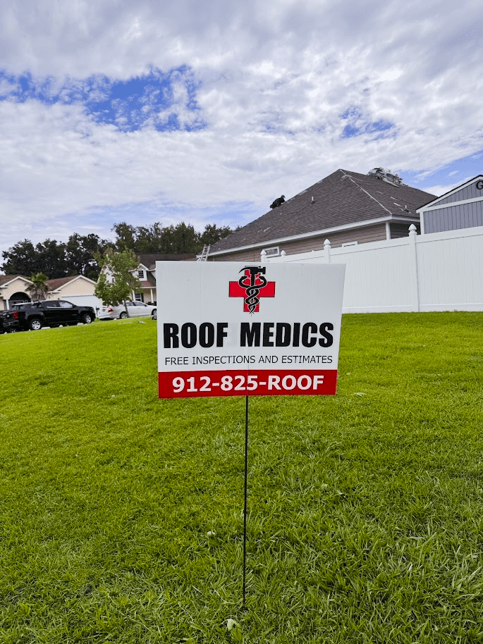 roofing sign