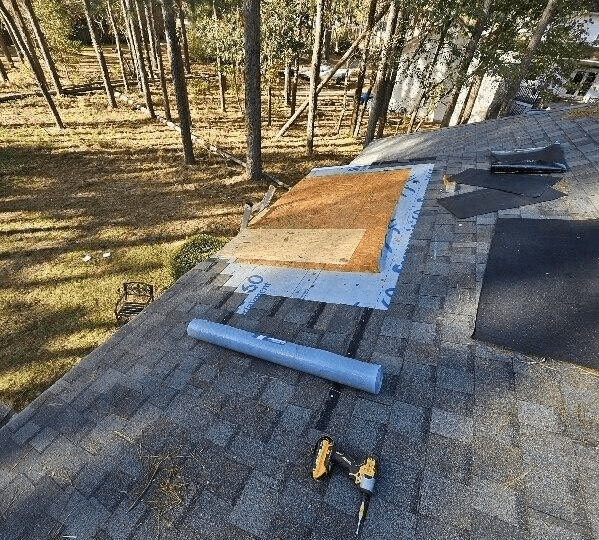 repair by roofing contractor Bulloch County GA